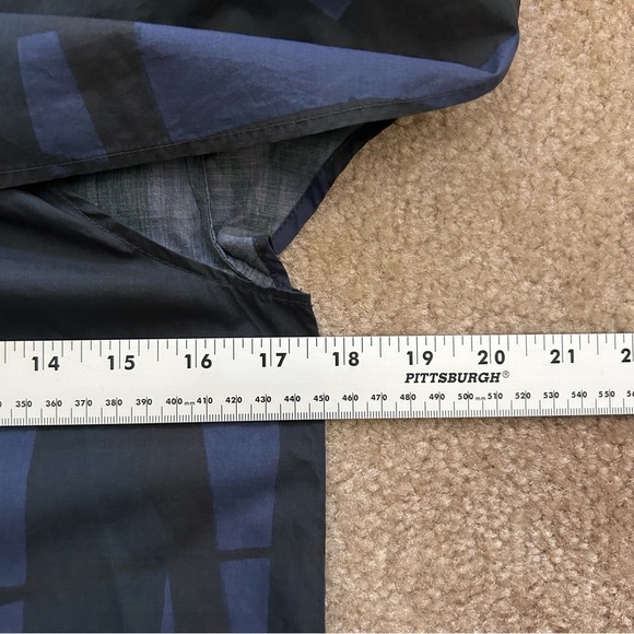 Tier Et Bantine Cap Sleeve Patterned Top - Picture 6 of 7